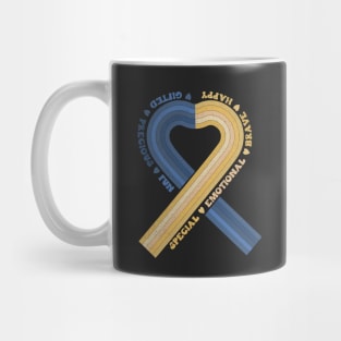 Down Syndrome Awareness Ribbon Mug